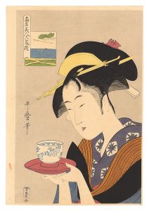 高名美人六家撰　難波屋おきた【復刻版】
