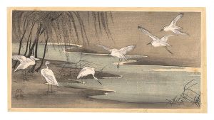 伊藤総山「白鷺（仮題）」