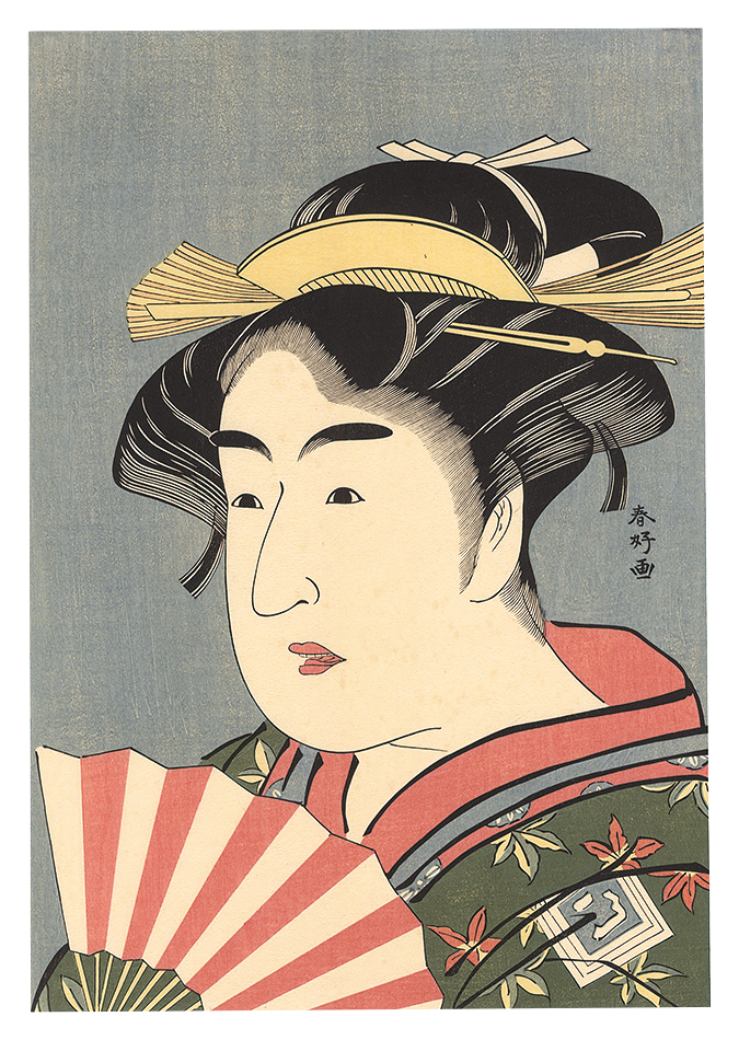 Shunko “Ichikawa Monnosuke II as Osome 【Reproduction】”
