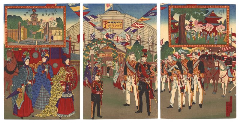 Unknown “Japan Panorama Building at the Third National Industrial Exhibition (tentative title)”