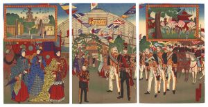 Unknown / Japan Panorama Building at the Third National Industrial Exhibition (tentative title) [第三回内国勧業博覧会　日本パノラマ館（仮題）]