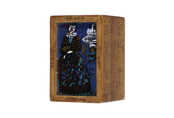 Kawakami Sumio “Wooden accessory case”