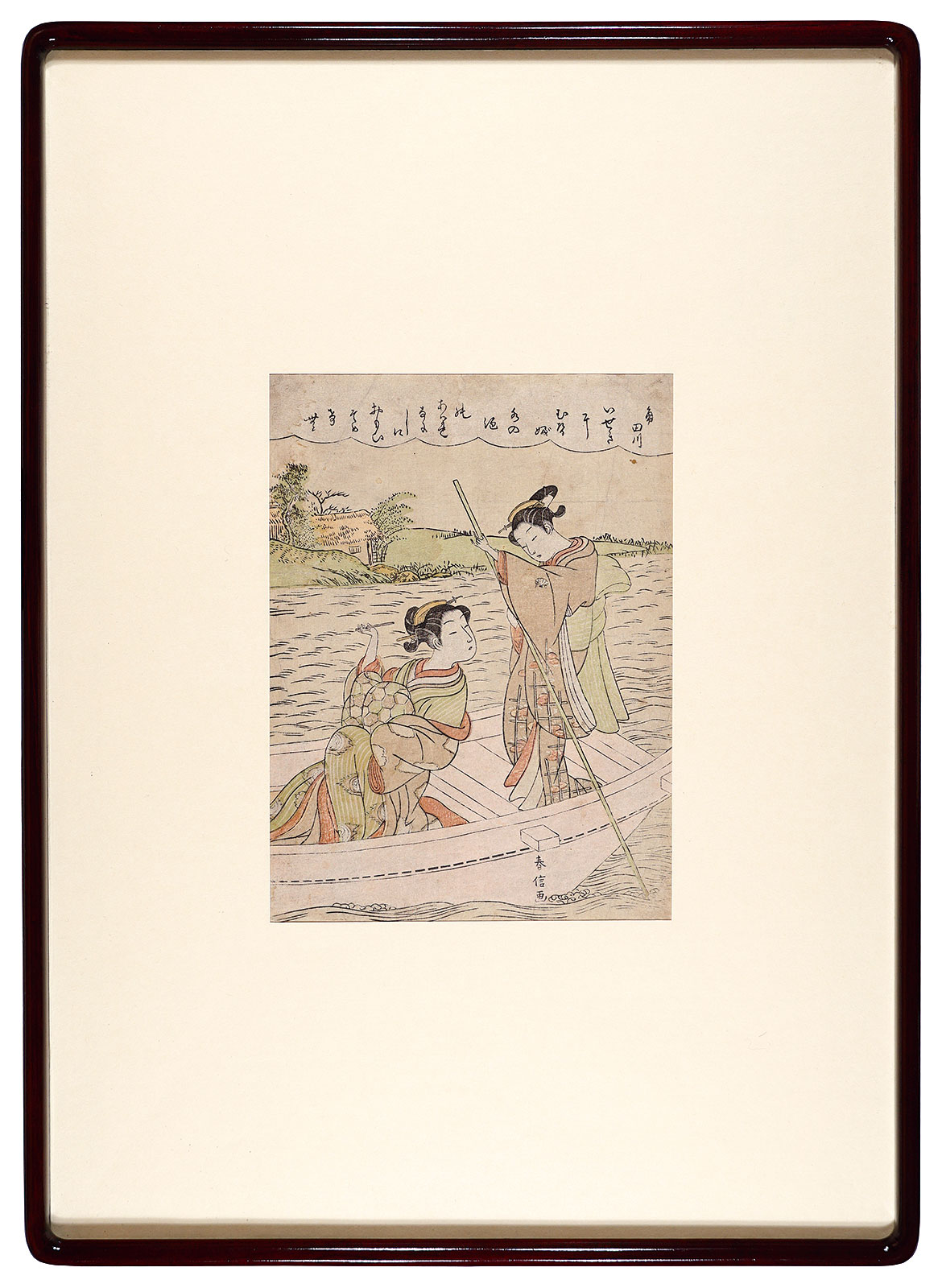 Harunobu “Sumida River”