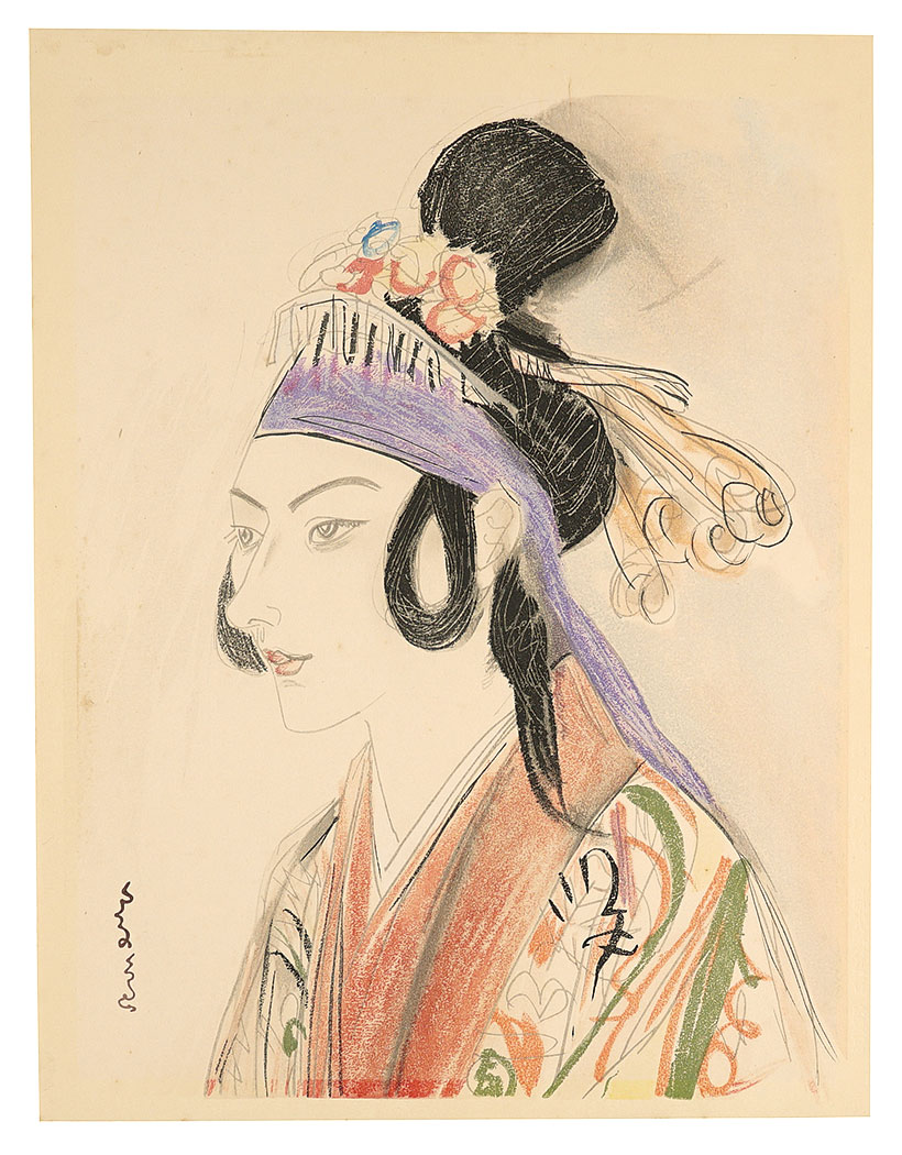 Fujishima Takeji “Ryukyu woman”