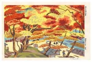 徳力富吉郎「洛西高雄紅葉」