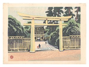 東京回顧図会　明治神宮