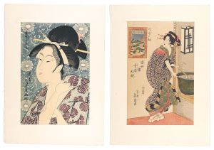 廓の夜／寛政美人夏姿【復刻版】