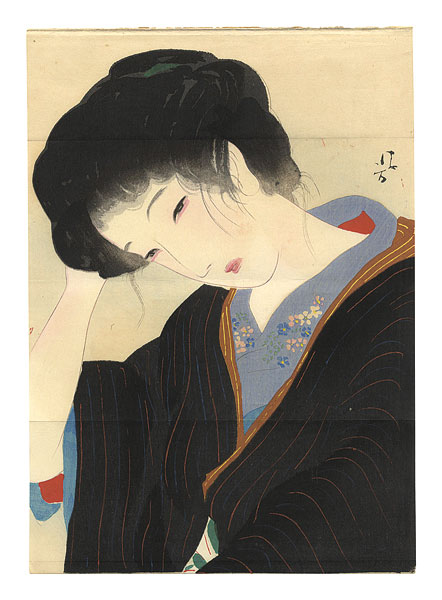 Kaburaki Kiyokata “Kuchi-e Print”
