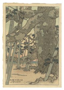 Eight Views of Omi / The Pine at Karasaki 