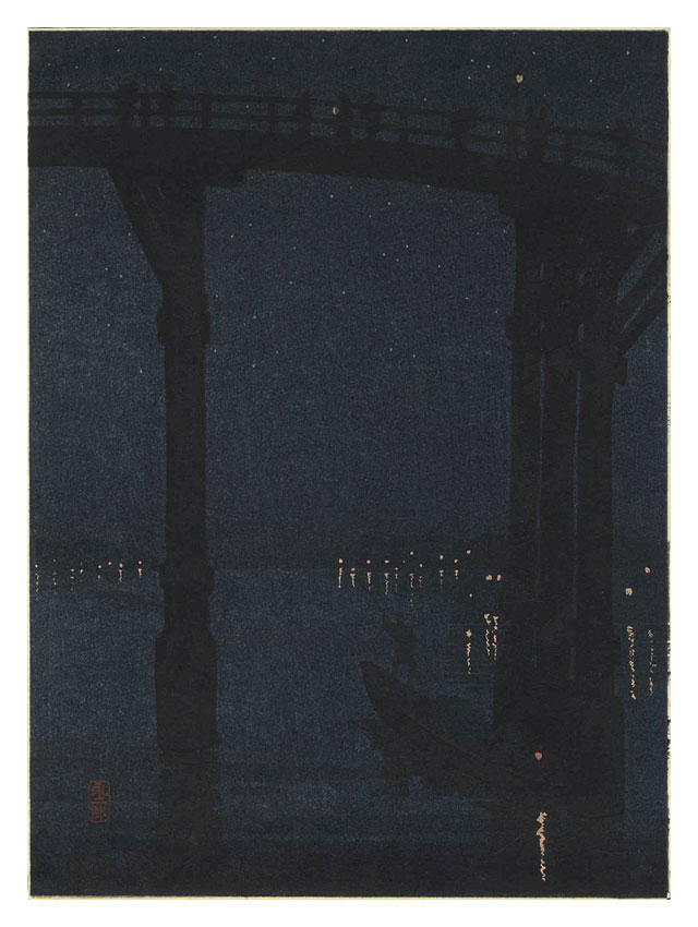 小林永二郎「夜の橋（仮題）」