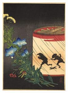 Takahashi Shotei (Hiroaki) / Revolving Lantern and Bellflowers