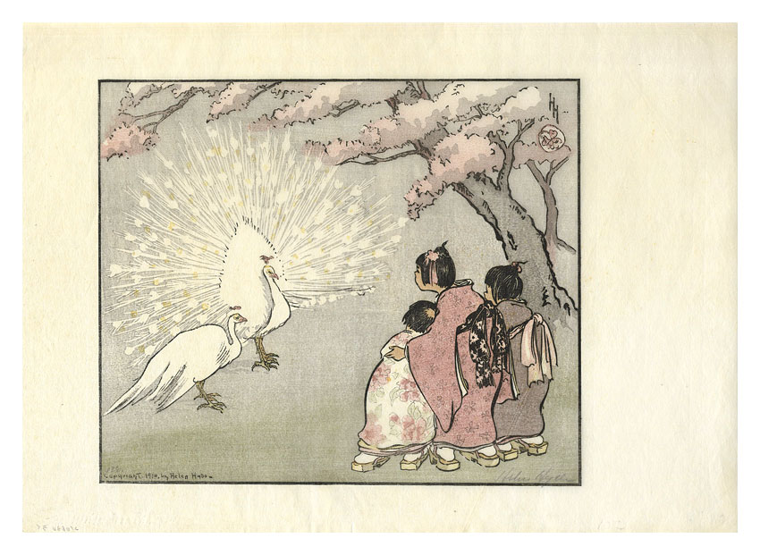 Helen Hyde “The White Peacock”