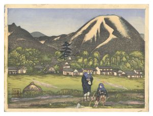 石崎重利「松山名所図絵　石手」
