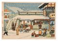 Market in the Snow Country