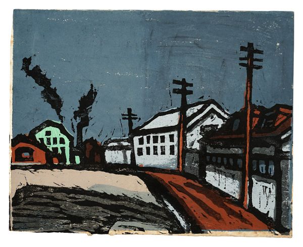 Ono Tadashige “Factory (original title: Open Space and Factory)”