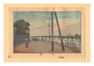 True Pictures of Famous Places of Tokyo (Tokyo shinga meisho zukai) / Umayabashi Bridge【Reproduction】