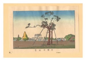 True Pictures of Famous Places of Tokyo (Tokyo shinga meisho zukai) / Distant View of Sotosakurada【Reproduction】