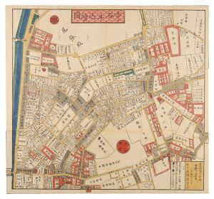 Unknown / Map of Ichigaya and Ushigome [市ヶ谷牛込絵図]
