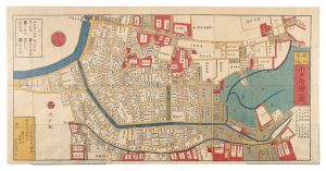 Tomatsu Masanori / Map of Kohinata around Koishikawa and Ushigome [礫川牛込小日向絵図]