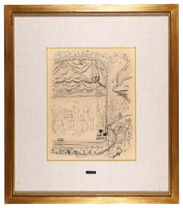 Fujita Tsuguharu (Leonard Foujita) / Le Rivlere enchantee：Thearte Marigny