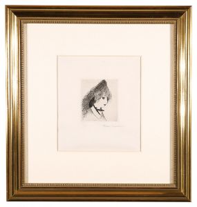『マリー・ローランサンの扇』より　オルガ