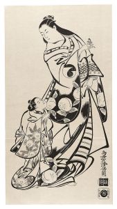Kiyomasu I / Courtesan and Her Maid 【Reproduction】 [太夫と禿【復刻版】]