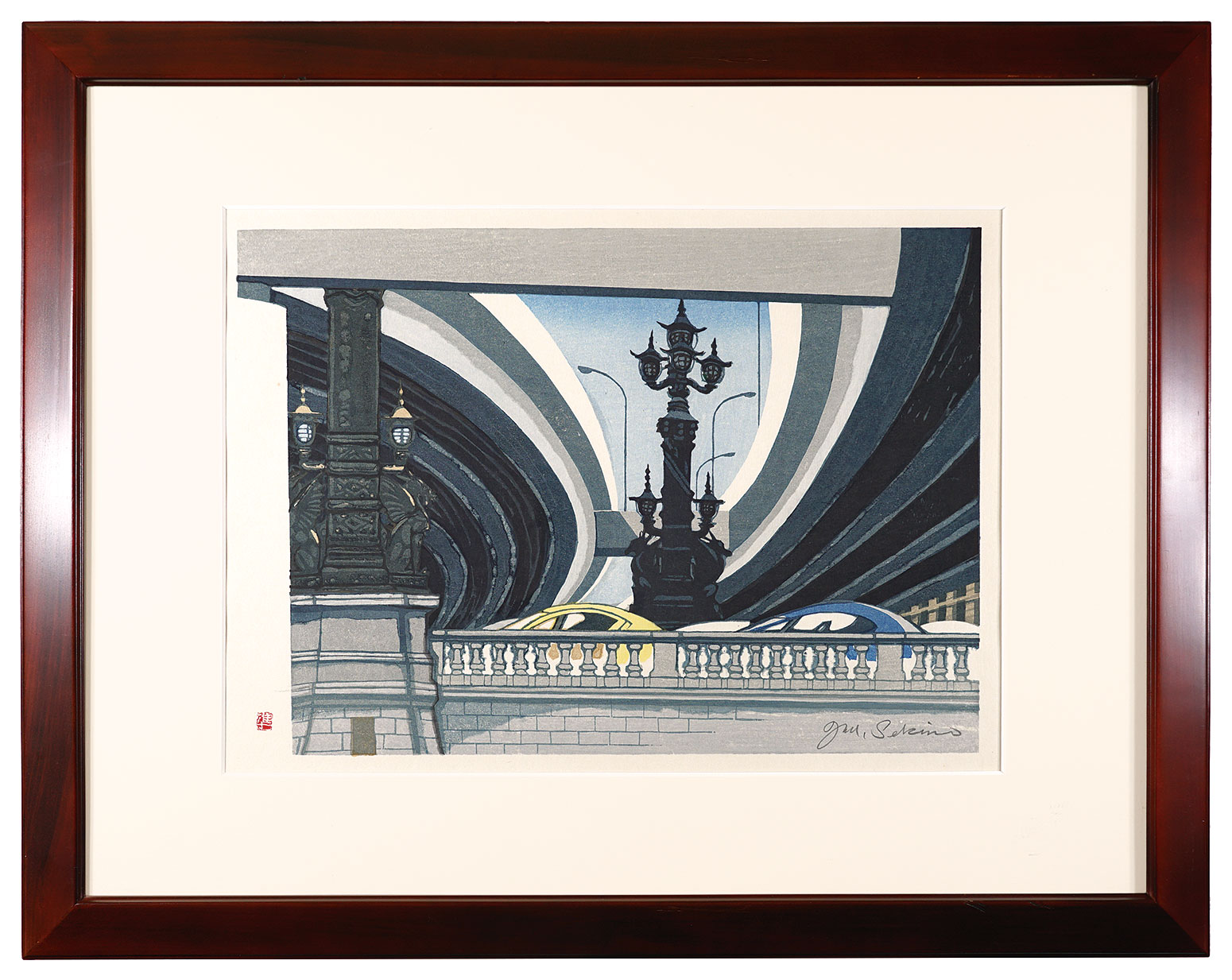 Sekino Junichiro “The Fifty-three Stations of the Tokaido / Nihonbashi”