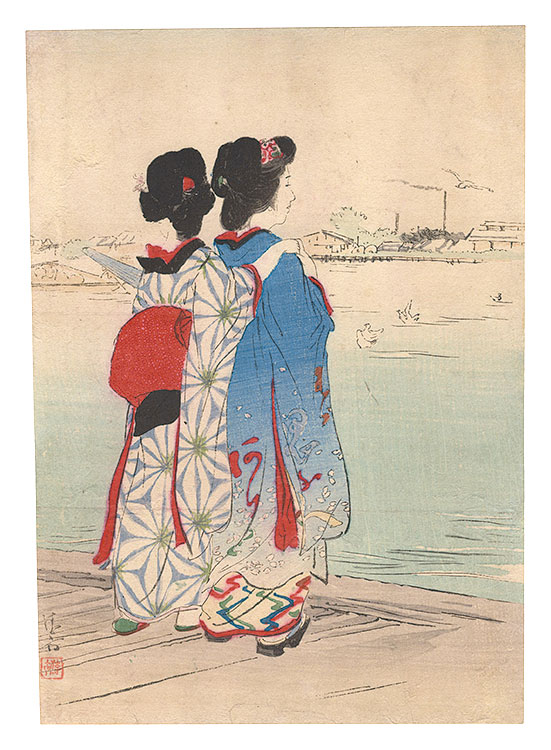 Kaburaki Kiyokata “Kuchi-e Print”