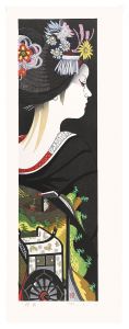 Sekino Junichiro / Twelve Months of Maiko / January: Court Carriage