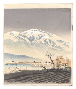 徳力富吉郎「比良山」