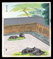 The Rock Garden of Ryoanji Tem......