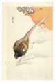 Two Pheasants in Snow (tentati......