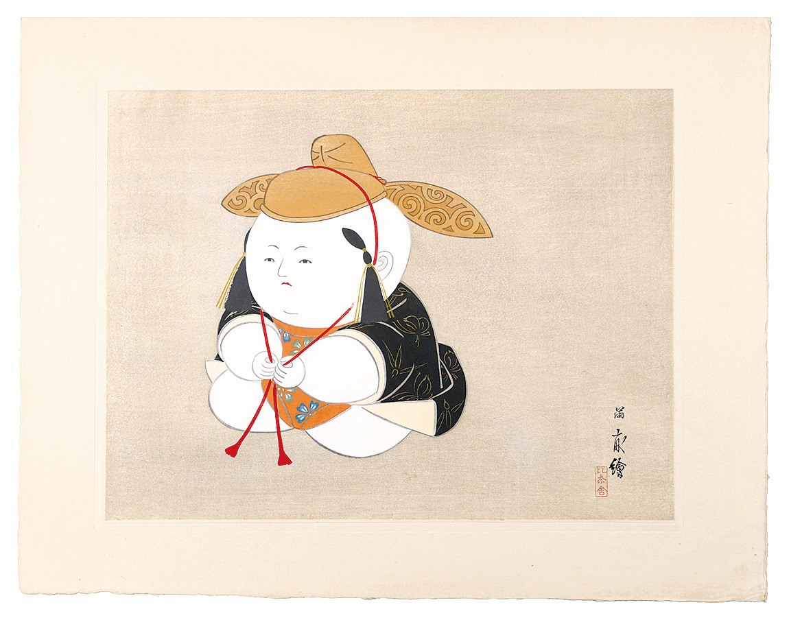 Nishizawa Tekiho “Twelve Aspects of Palace Dolls / No. 6: Rulership”