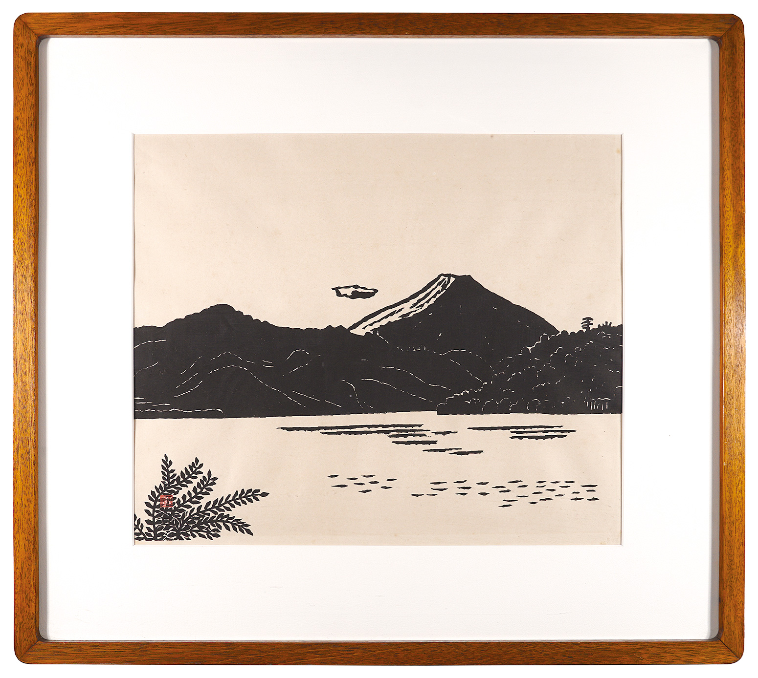 Hiratsuka Unichi “Mountain and lake(Hakone)
”