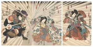 国貞初代「芝居絵」