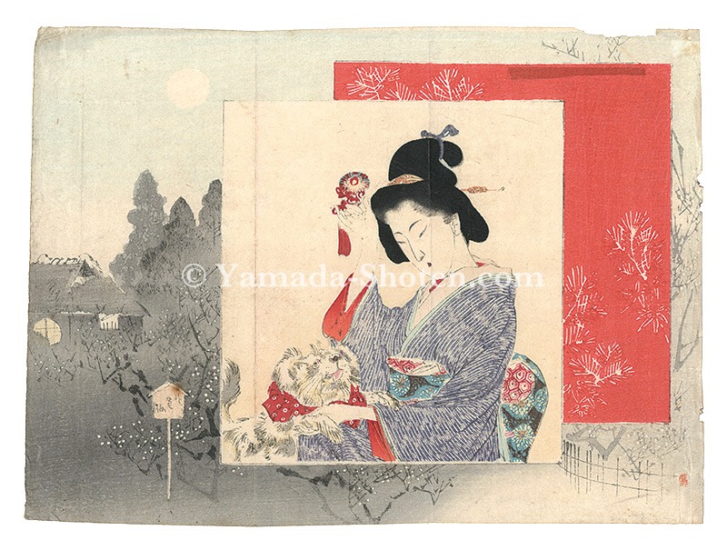 Suzuki Kason “Kuchi-e Print”