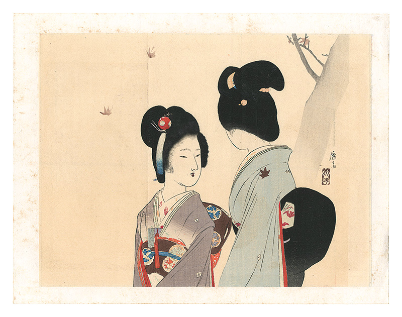 Tomioka Eisen “Kuchi-e Print”