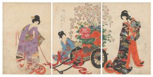 Chikanobu / Ladies of the Tokugawa Period [徳川時代貴婦人之図]