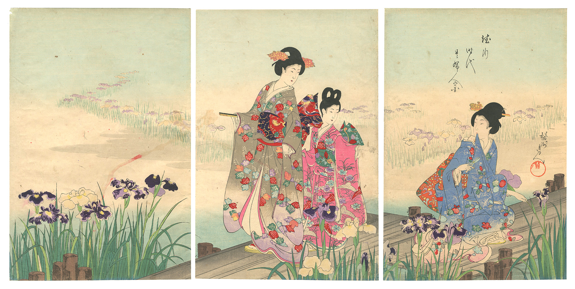 Chikanobu “Ladies of the Tokugawa Period”