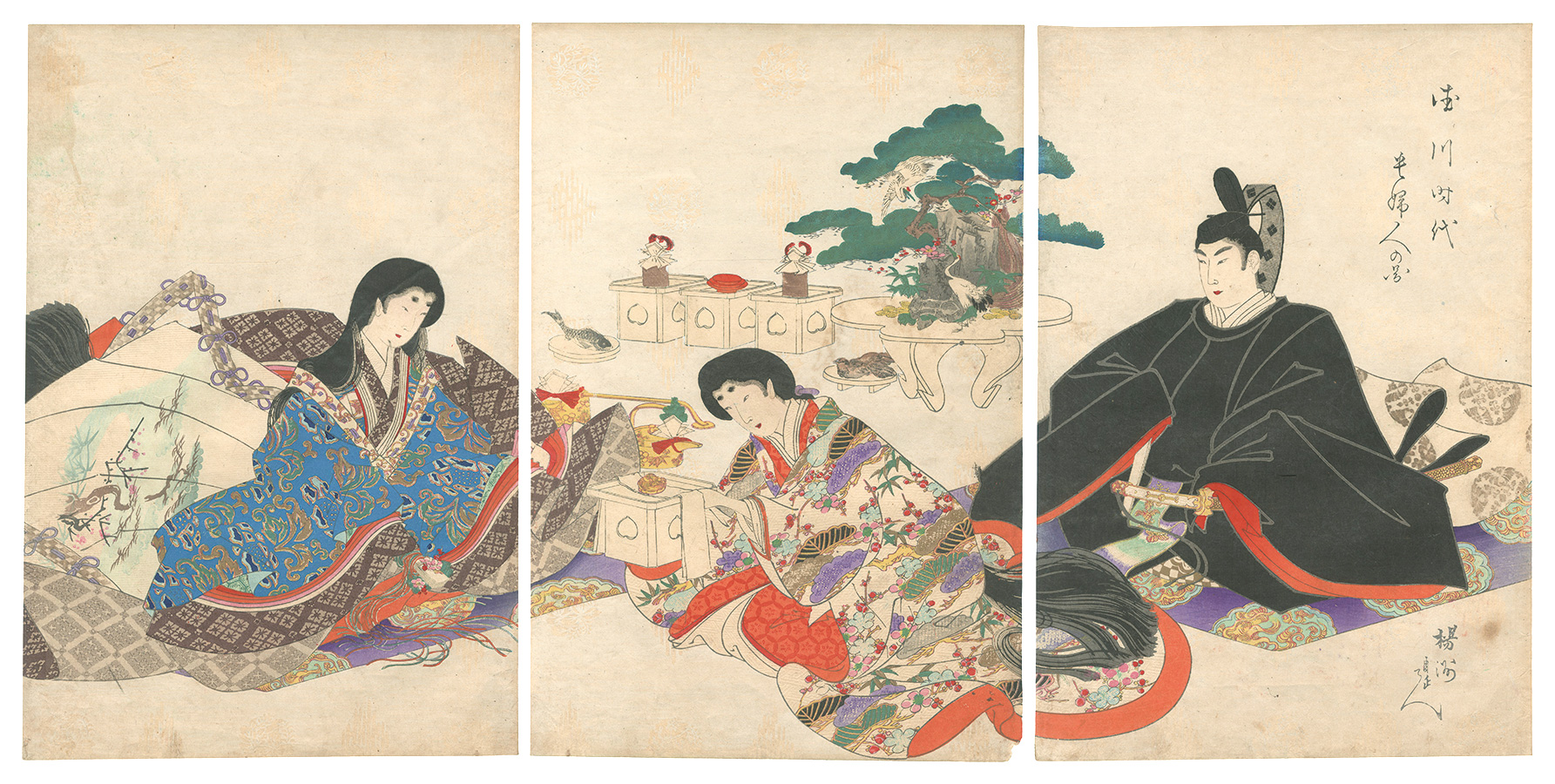 Chikanobu “Ladies of the Tokugawa Period”