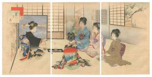 Shuntei / The Connoisseur of Present-day Customs / Tea Ceremony [当世風俗通　茶の湯]