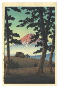 田子の浦の夕