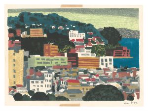 Kawamura Kiyoshi / Hanga New One Hundred Views of Japan / Atami Hot Spring