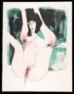 池田満寿夫「版画集『ミックスド・フルーツ』より　ウォーターメロン」