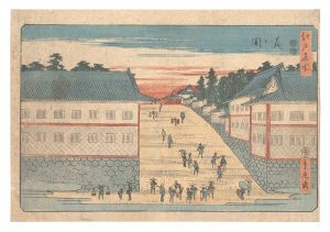 Shigemaru / Famous Places in Edo / Kasumigaseki [江戸名所　霞ヶ関]
