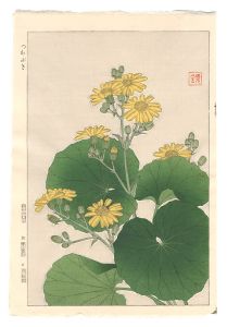 Kawarazaki Shodo / Floral Calendar of Japan / Japanese Silver Leaf