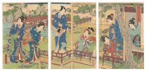 国周「箱根七湯之内塔ノ沢」