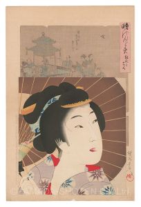Chikanobu / Mirror of Historical Eras / The Koka Era [時代かがみ　弘化のころ]