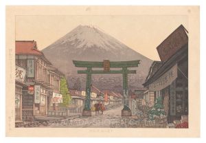 Mount Fuji at Yoshida, Koshu