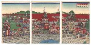 東京神田神社祭礼之図